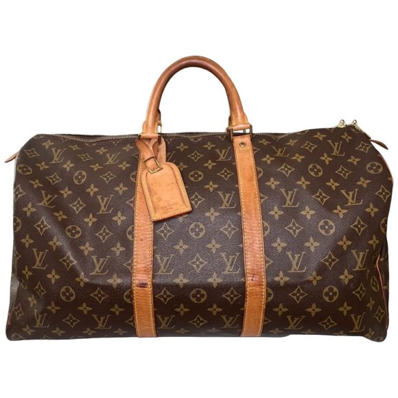Louis Vuitton Keepall Monogram Canvas Bag 50 - Picture 1 of 14